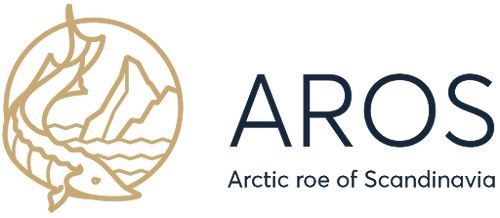 Logo på Arctic Roe svensk hållbart odlad störrom