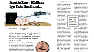 Arctic Roe - Hållbar lyx från Smmåland - Taste Magazing - December 19th 2020